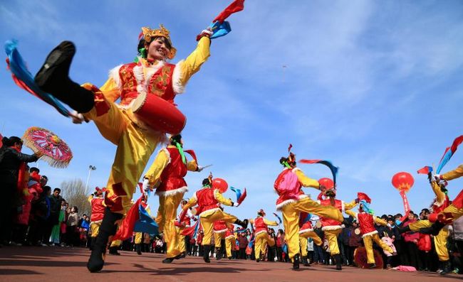 跳起欢快的舞蹈